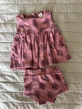 Kate Quinn bummie set - 3-6mo